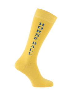 Les chaussettes d'équitation Horse Ball by KozySocks !