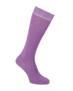 Shopping de rentrée : les chaussettes d'équitation lilas