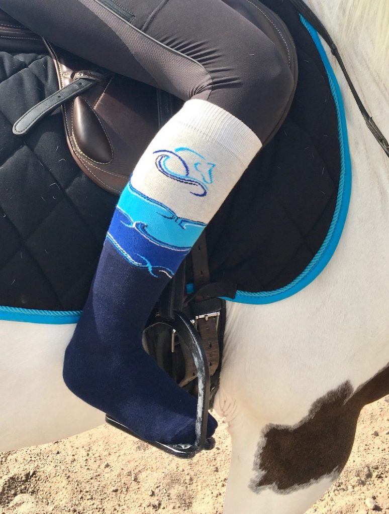 Chaussettes d'équitation KozySocks Cheval de Mer